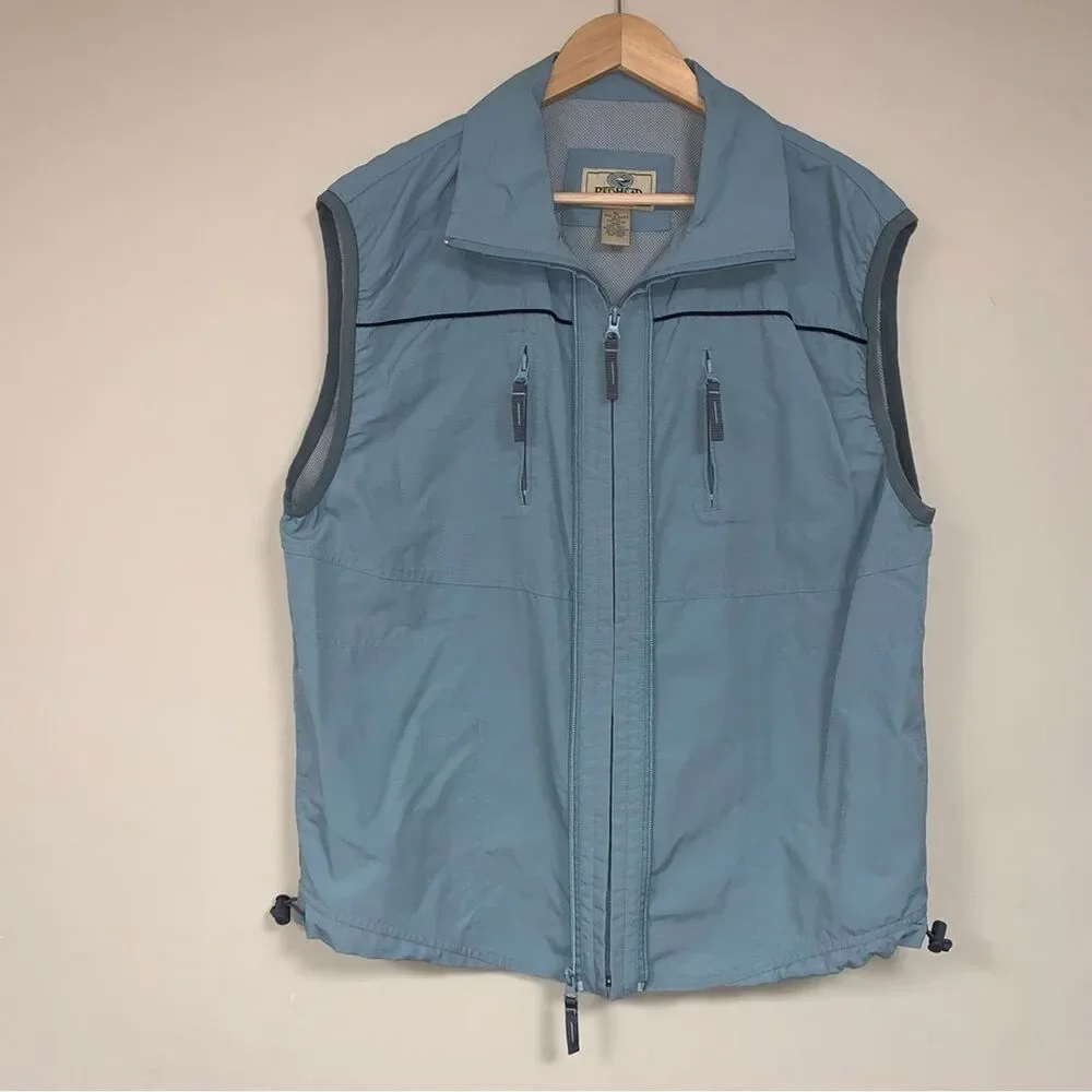 Light Blue 3 Season Jacket Coat Women’s XL Conversion Vest Weather Resistant